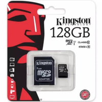 พร้อมส่ง Selle Kingston Memory Card Micro SD SDHC 128 GB Class 10 คิงส์ตัน เมมโมรี่การ์ด 128 GB Kingston