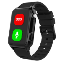 Watch Elderly Bracelet Button SOS- Phone Call Watch GPS