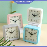 Jam Weker Jam Alarm Jam Meja / Dekorasi Jam Alarm Polos Kotak