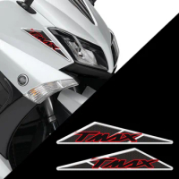 Motorcycle Stickers For Yamaha X-MAX XMAX X MAX 125 250 300 400 3D Mark Tank Decals Emblem Badge Tank Pad Protector Decal