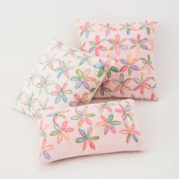 Decorative Pillows Covers Floral Plush Pillow Cases Standard Size Soft Furry Throw Pillowcase Cushion Shams with Zipper Closure