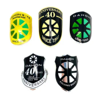 For Dahon Folding Bike Stickers Aluminum Alloy Logo Commemorative Sticker Bicycle Decorative Accesso