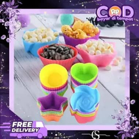 Cetakan Silikon Muffin / CETAKAN PUDING KUE COKLAT / CETAKAN CUPCAKE SILIKON KOTAK