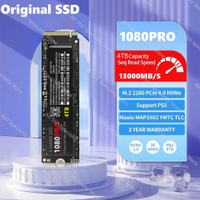 1080PRO SSD 1TB 2TB M2 NVMe PCIe 4.0X4 M.2 2280 NGFF 990PRO SSD Drive Internal Solid State Disk 4tb ssd nvme m2 for PS5 Desktop