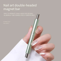 Strong Magnetic Cat Eye Nail Magnetic Stick Nail Tool Convenient Nail Magnetic Stick Double End Cyli