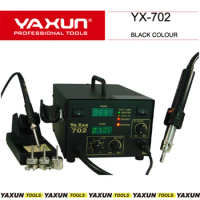 yaxun 702 hot air gun and soldering 2 in 1 SMD rework station 220V/110V BGA rework station