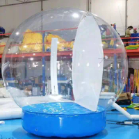 Giant inflatable halloween snow globe ,Lighted Giant Snow Globe for Christmas Decoration for Christmas day