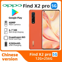 Oppo Find X2 Pro 5G SmartPhone 6.7inch OLED 120HZ 12GB RAM 256GB ROM SuperVOOC 65W 48.0MP Snapdragon 865 used phone