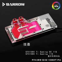 Barrow BS-GIG1080T-PA GPU Water Block for GIGABYTE GTX1080Ti Gaming GPU Water Block Aurora BS-GIG1080T-PA