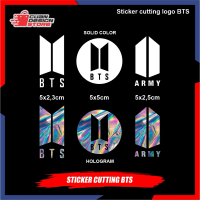STIKER CUTTING LOGO BTS KPOP STICKER COCOK UNTUK CASE HP LAPTOP IPAD SEPEDA WARNA VARIANT PREMIUM QU