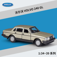 2024WELLY 1:36 Volvo 240gl 240 GL mô hình xe hợp kim mô phỏng của đồ chơi Boomerang xe đã hoàn thành