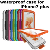 100pcs DHL Waterproof Clear Case Diving Underwater Watertight Cover For iPhone 7 6S Plus SE 5 5S 4s Samsung S7 S6 Edge S5 Note 5