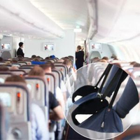 長途旅行飛機吊牀 腳墊飛機腳踏腫歇腳吊牀腳掛 足踏腳踏用品