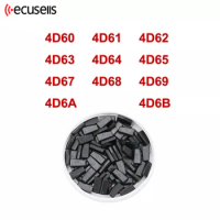 Ecusells SALE!ID4D60 4d60 Blank Transponder Car Key 4D6A 4D6B 4D61 4D62 4D63 4D64 4D65 4D67 4D68 4D69 for Car 4D60 80BITS Chip