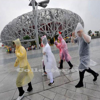 現貨－戶外旅行旅遊一次性雨衣 便攜式透明雨衣 拋棄式雨衣 男女適用