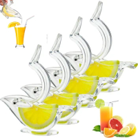 Lemon Squeezer Manual Juicer Processor Fruit Juicer Bird Shape Transparent Fruit Pressing Citrus Orange Juicer Lemon Press