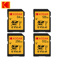 Kodak Original SD card 32GB SDHC 64GB 128GB 256GB 512GB SDXC Class10 Memory Card C10 USH-1 Support for Camera Car DV SLR