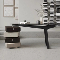 Italian minimalist desk, computer desk, minimalist style, modern