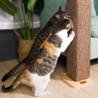 貓抓板 wkupe劍麻抓板不掉屑玩具用品立式沙發防抓