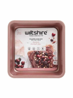 40593ROSE GOLD SQUARE CAKE PAN