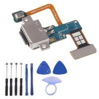 USB Charger Port Flex Cable for Samsung Galaxy Note 9 N960U N960F (All USA Carriers) with Phone Repair Tools Screwdriver Sets