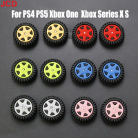 JCD 1pcs Silicone Thumb Grip Cap Cover For PS5 PS4 Xbox one Series X S Game Joystick Controller Accessories thumbstick grip caps