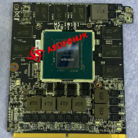 MS-1W1B1 REV 1.0 For MSI GT80 GT72 GT62VR GT72S GT83 GT82 GT73VR Laptop GTX1080M Graphics board MS-1785 MS-17A1 MS-1815 Tested