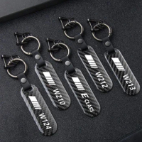1pcs Car Logo Styling Keychain Personalized Customized Keyring Gift For Mercedes Benz E-Class W124 W210 W211 W212 W213 E200 E300