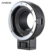 Andoer EF-EOSM Lens Mount Adapter Support Auto-Exposure AF Auto-Aperture for Canon EF/EF-S Series Lens to EOS M EF-M M2 M3 M10