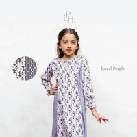Little Palmerhaus - Baju Lebaran 2026 - Saraya Girl Gamis (Baju Gamis Anak Perempuan Usia 1-6 Tahun)