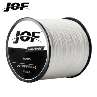 Dây câu đay JOF 4 sợi, dài 500 m, mới, rất bền và trơn tru, nhiều loại sợi PE, tải 82 lb (≈37 kg), d
