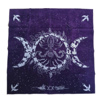 Divination Altar Cloth Three Tarot Card for Oracle Tablecloth Board Game Astrology for Dropshipping