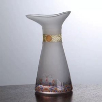 全城熱賣 - 高檔玻璃分酒器白酒杯套裝禮盒家用溫酒器燙酒壺中式輕奢小酒杯子海水江崖一壺