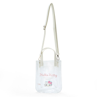 真愛日本 預購 凱蒂貓 kitty 透明 手提斜背包 兩用包 手提包 側背包 痛包 透明痛包 JD44