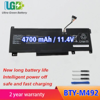 UGB New BTY-M492 Laptop Battery For MSI Pulse GL66 GL76 11UDK,11UEK,11UCK,Sword 17 A11UD,Bravo 15 B5DD-200PH,Katana GF66 GF76