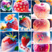 Apple Scenery Paint By Number 20x30 Crafts Supplies For Adults Decoration Home Personalized Gift Ideas Wholesale 2023