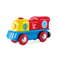 【德國Hape】彩虹電動火車(電動火車/家家酒玩具/木製玩具/木頭玩具)