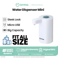 Ormo Dispenser Galon Air Aqua Pompa Galon Automatic - PUTIH-TERLARIS!!!!!!!!!!!!!!!!!!