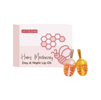 Jaysuing Day And Night Honey Moisturizing Lip Oil, Lighten Lip Lines Repair Lip Peeling And Dry Hydr