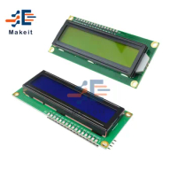 1602 LCD Digital Display Module 16x2 Character Blue Yellow Backlight Screen Board IIC I2C TWI SPI Serial Interface for Arduino