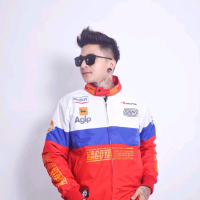 KING - Jaket Varsity Jacket Nascar Racing Nagoya Supply Jacket Parasut Baseball Pria Wanita - Jak3t