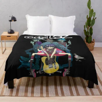Copy of A road to somewhere one gorillaz ,gorillaz gorillaz gorillaz Throw Blanket Furrys Heavy Bed covers Blankets