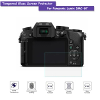 9H Tempered Glass LCD Screen Protector Real Glass Shield Film For Panasonic Lumix DMC-G7 Camera Accessories