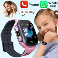 Kids Watches Call Smart Watch Children GPS SOS Waterproof Smartwatch Clock SIM Card Location Tracker Child Watch For Android IOS