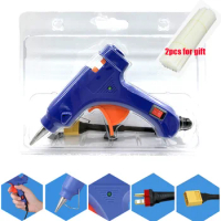 3S 12V Hot Melt Glue Gun W/ 2x 7MM*200MM Glue Sticks DIY Thermo Mini Adhesive Glue gun Repair Heat Tools for RC DIY Toys
