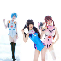 2024 Anime Cosplay Swimsui Tankini Swimsuits Women/Girls Sexy Bikini Swimwear Bodysuit 3D Printin Jumpsuits Cosplay Costumes