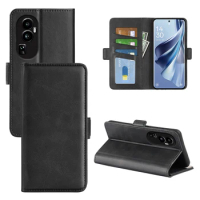 Case For OPPO Reno 10 Pro Leather Wallet Flip Cover Vintage Magnet Phone Case For OPPO Reno 10 Pro Coque
