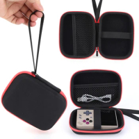 1/2PCS For Miyoo Mini Plus Carrying Bag Game Console Multi-functional Protection Case With Lanyard Storage Handbag For RG35XX