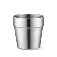 【小麥購物】不鏽鋼雙層隔熱杯(杯子 不鏽鋼杯 不鏽鋼水杯 咖啡杯 冷飲杯 飲料杯 露營杯 水杯)