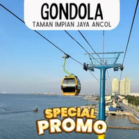 GONDOLA - Taman Impian Jaya Ancol - Promo Min. Ber 3 - Weekend